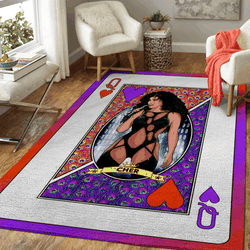 Queen Cher Queens Of Music Art For Fans Area Rug Living Room Carpet Rug Regtangle Carpet Floor Decor Home Decor