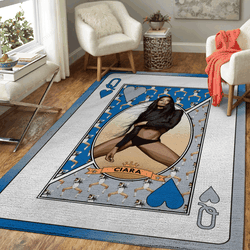 Queen Ciara Queens Of Music Art For Fans Area Rug Living Room Carpet Rug Regtangle Carpet Floor Decor Home Decor