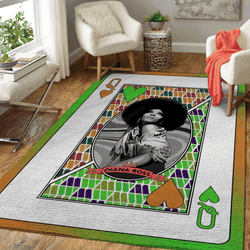 Queen Diana Ross Queens Of Music Art For Fans Area Rug Living Room Carpet Rug Regtangle Carpet Floor Decor Home Decor