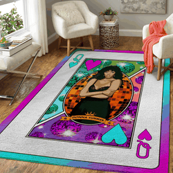 Queen Donna Summer Queens Of Music Art For Fans Area Rug Living Room Carpet Rug Regtangle Carpet Floor Decor Home Decor