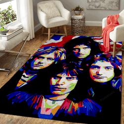 Queen England Music Art For Fans Area Rug Living Room Carpet Rug Regtangle Carpet Floor Decor Home Decor