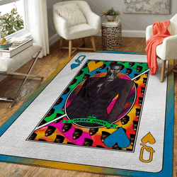 Queen Grace Jones Queens Of Music Art For Fans Area Rug Living Room Carpet Rug Regtangle Carpet Floor Decor Home Decor