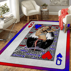 Queen Gwen Stefani Queens Of Music Art For Fans Area Rug Living Room Carpet Rug Regtangle Carpet Floor Decor Home Decor