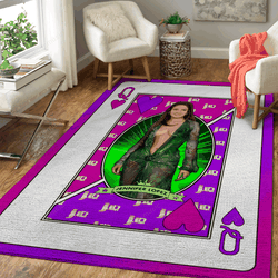Queen Jennifer Lopez Queens Of Music Art For Fans Area Rug Living Room Carpet Rug Regtangle Carpet Floor Decor Home Decor
