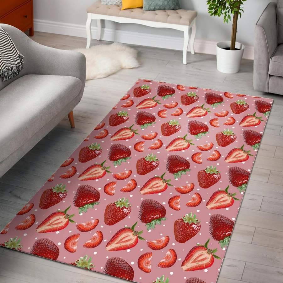 Queen King Corgi Pattern Print Area Rug Living Room Rug Home Decor