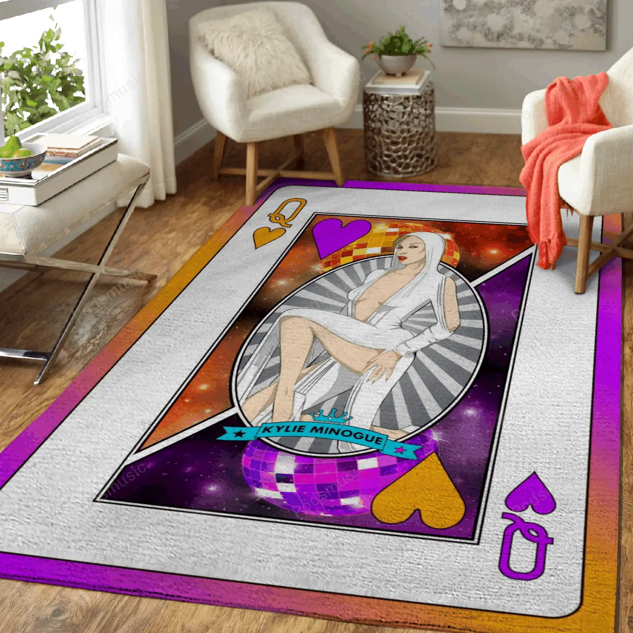 Queen Kylie Minogue Queens Of Music Art For Fans Area Rug Living Room Carpet Rug Regtangle Carpet Floor Decor Home Decor