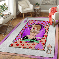 Queen Madonna Queens Of Music Art For Fans Area Rug Living Room Carpet Rug Regtangle Carpet Floor Decor Home Decor