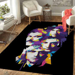 Queen Rock Band Art Area Rug Area Rug Living Room Carpet Rug Regtangle Carpet Floor Decor Home Decor