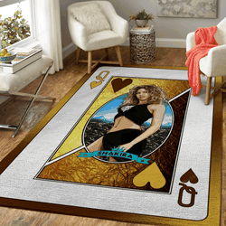 Queen Shakira Queens Of Music Art For Fans Area Rug Living Room Carpet Rug Regtangle Carpet Floor Decor Home Decor