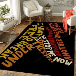 Queen Songs Music Art For Fans Area Rug Living Room Carpet Rug Regtangle Carpet Floor Decor Home Decor