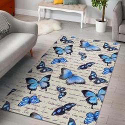 Rainbow Marble Pattern Print Area Rug Living Room Rug Home Decor