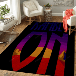 Ramble On Music Art For Fans Area Rug Living Room Carpet Rug Regtangle Carpet Floor Decor Home Decor