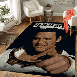 Rammstain Music Art For Fans Area Rug Living Room Carpet Rug Regtangle Carpet Floor Decor Home Decor