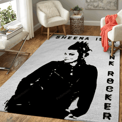 Ramones Punk Rocker Music Heroes Art For Fans Area Rug Living Room Carpet Rug Regtangle Carpet Floor Decor Home Decor