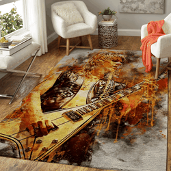Randy Rhoads Music World Art For Fans Area Rug Living Room Carpet Rug Regtangle Carpet Floor Decor Home Decor