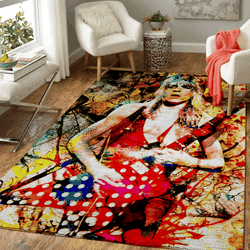 Randy Rhoads Ozzy Osbourne Music Art For Fans Area Rug Living Room Carpet Rug Regtangle Carpet Floor Decor Home Decor