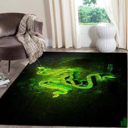 Razer Logo Gaming Area Rugs Living Room Carpet Fn161242 Rug Regtangle Carpet Floor Decor Home Decor