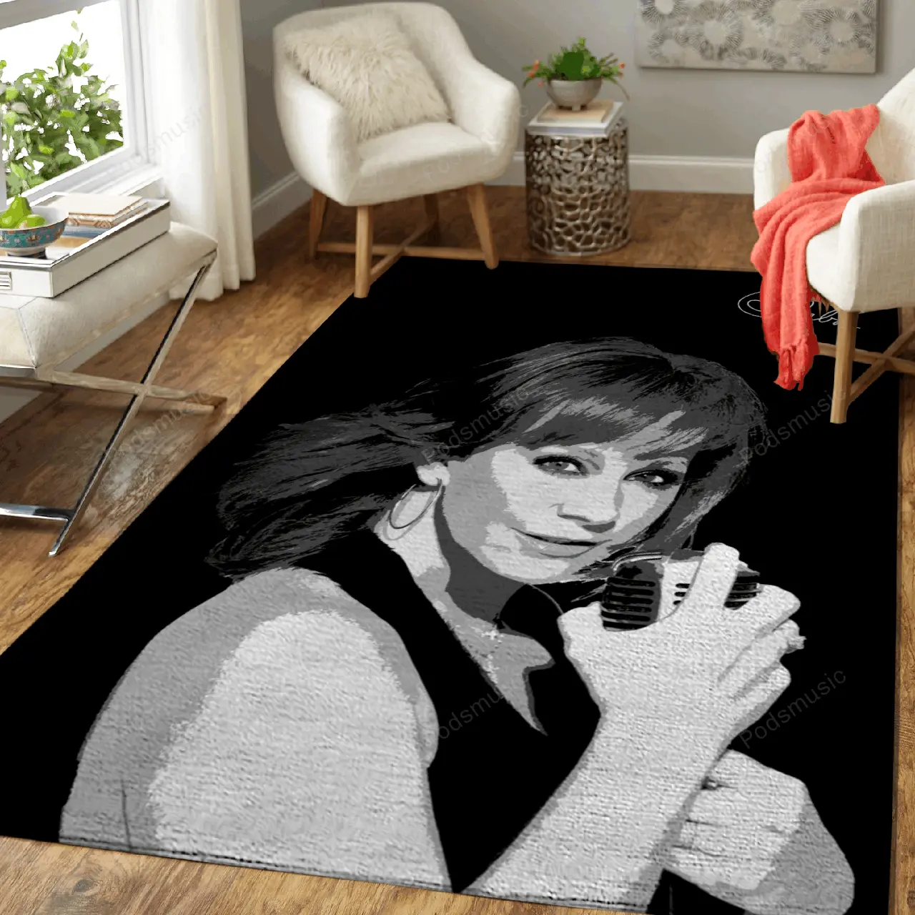 Reba Mcentire Coutry Music Art For Fans Area Rug Living Room Carpet Rug Regtangle Carpet Floor Decor Home Decor