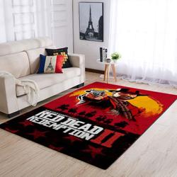 Red Dead Redemption Area Rug Gaming Rug Regtangle Carpet Floor Decor Home Decor V11322