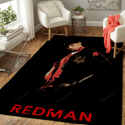 Redman Music Art For Fans Area Rug Living Room Carpet Rug Regtangle Carpet Floor Decor Home Decor