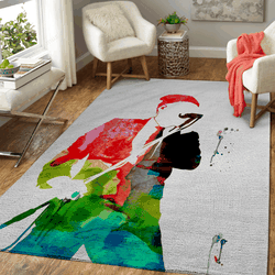 Rem Watercolor Music Legends Art For Fans Area Rug Living Room Carpet Rug Regtangle Carpet Floor Decor Home Decor