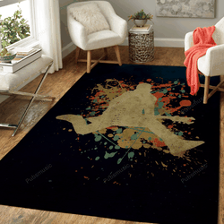 Retro Rock And Roll Music Art For Fans Area Rug Living Room Carpet Rug Regtangle Carpet Floor Decor Home Decor