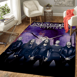 Rhapsody Of Fire Music Art For Fans Area Rug Living Room Carpet Rug Regtangle Carpet Floor Decor Home Decor