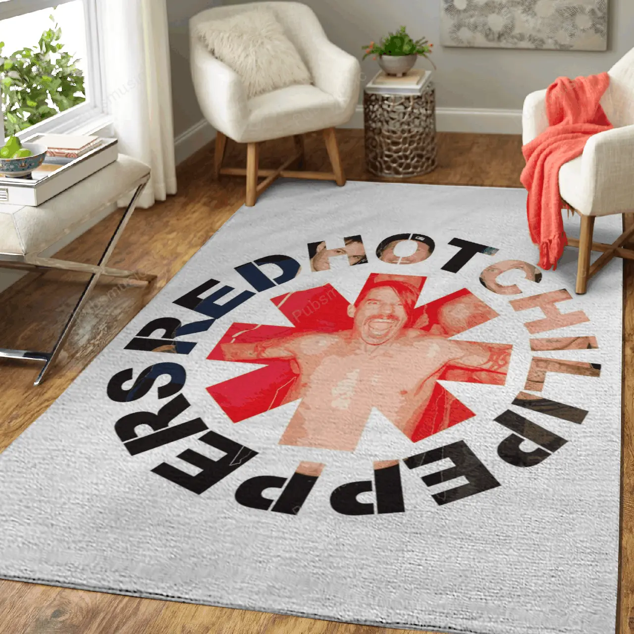 Rhcp 1 Music Artwork Art For Fans Area Rug Living Room Carpet Rug Regtangle Carpet Floor Decor Home Decor