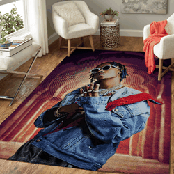 Rich The Kid Rap Music Art For Fans Area Rug Living Room Carpet Rug Regtangle Carpet Floor Decor Home Decor