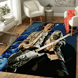 Richards Music Art For Fans Area Rug Living Room Carpet Rug Regtangle Carpet Floor Decor Home Decor
