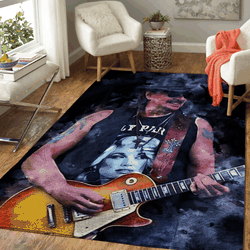 Richie Sambora Bon Jovi Music Band Art For Fans Area Rug Area Rug Living Room Carpet Rug Regtangle Carpet Floor Decor Home Decor