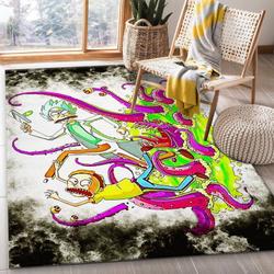 Rick And Morty 101 Area Rug Living Room And Bed Room Rug Rug Regtangle Carpet Floor Decor Home Decor
