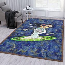 Rick And Morty 121 Area Rug Living Room And Bed Room Rug Rug Regtangle Carpet Floor Decor Home Decor