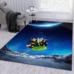 Rick And Morty 123 Area Rug Living Room And Bed Room Rug Rug Regtangle Carpet Floor Decor Home Decor
