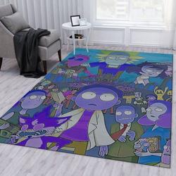 Rick And Morty 133 Area Rug Living Room And Bed Room Rug Rug Regtangle Carpet Floor Decor Home Decor