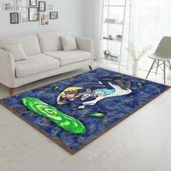 Rick And Morty 135 Area Rug Living Room And Bed Room Rug Rug Regtangle Carpet Floor Decor Home Decor