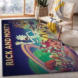 Rick And Morty 139 Area Rug Living Room And Bed Room Rug Rug Regtangle Carpet Floor Decor Home Decor