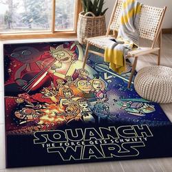 Rick And Morty 140 Area Rug Living Room And Bed Room Rug Rug Regtangle Carpet Floor Decor Home Decor