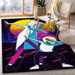 Rick And Morty 142 Area Rug Living Room And Bed Room Rug Rug Regtangle Carpet Floor Decor Home Decor