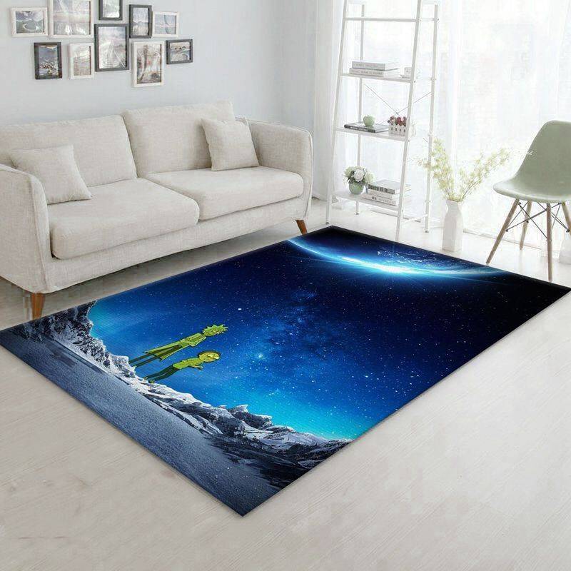 Rick And Morty 24 Area Rug Living Room And Bed Room Rug Rug Regtangle Carpet Floor Decor Home Decor