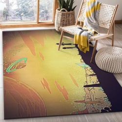 Rick And Morty 29 Area Rug Living Room And Bed Room Rug Rug Regtangle Carpet Floor Decor Home Decor