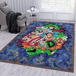 Rick And Morty 30 Area Rug Living Room And Bed Room Rug Rug Regtangle Carpet Floor Decor Home Decor