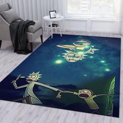 Rick And Morty 41 Area Rug Living Room And Bed Room Rug Rug Regtangle Carpet Floor Decor Home Decor