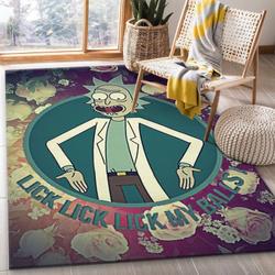 Rick And Morty 47 Area Rug Living Room And Bed Room Rug Rug Regtangle Carpet Floor Decor Home Decor