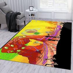 Rick And Morty 58 Area Rug Living Room And Bed Room Rug Rug Regtangle Carpet Floor Decor Home Decor