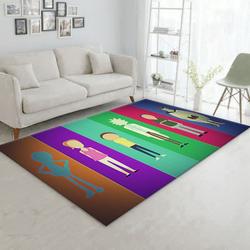 Rick And Morty 74 Area Rug Living Room And Bed Room Rug Rug Regtangle Carpet Floor Decor Home Decor