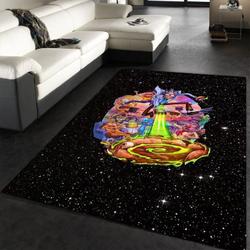Rick And Morty 8 Area Rug Living Room And Bed Room Rug Rug Regtangle Carpet Floor Decor Home Decor