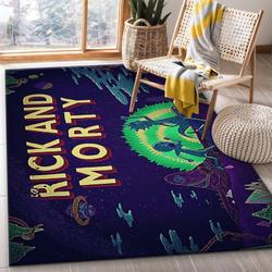 Rick And Morty 86 Area Rug Living Room And Bed Room Rug Rug Regtangle Carpet Floor Decor Home Decor