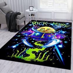 Rick And Morty 90 Area Rug Living Room And Bed Room Rug Rug Regtangle Carpet Floor Decor Home Decor