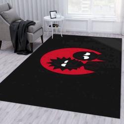 Rick And Morty Dark Rug Bedroom Rug Home Us Decor Living Room Area Rug Home Decor